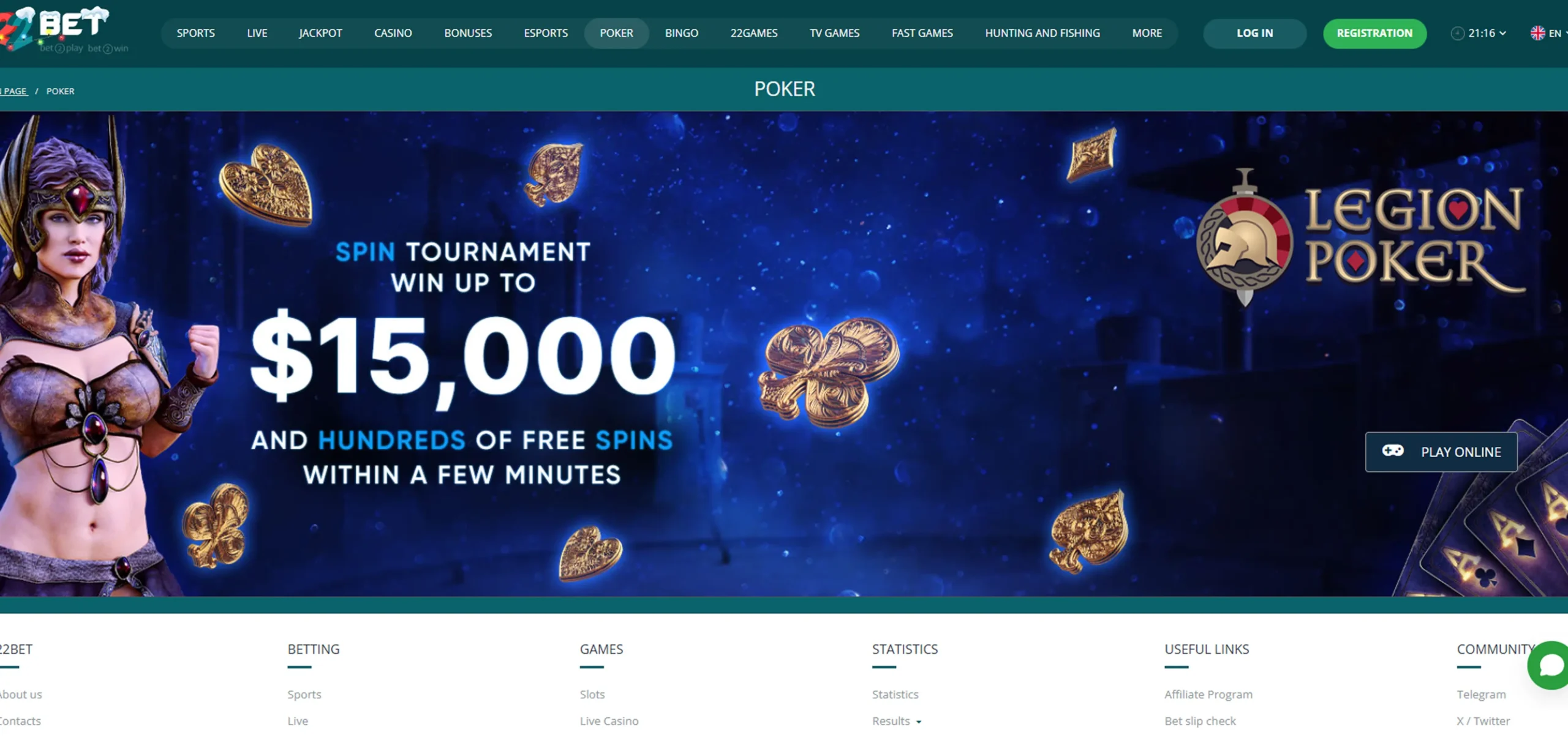 22Bet Sport
